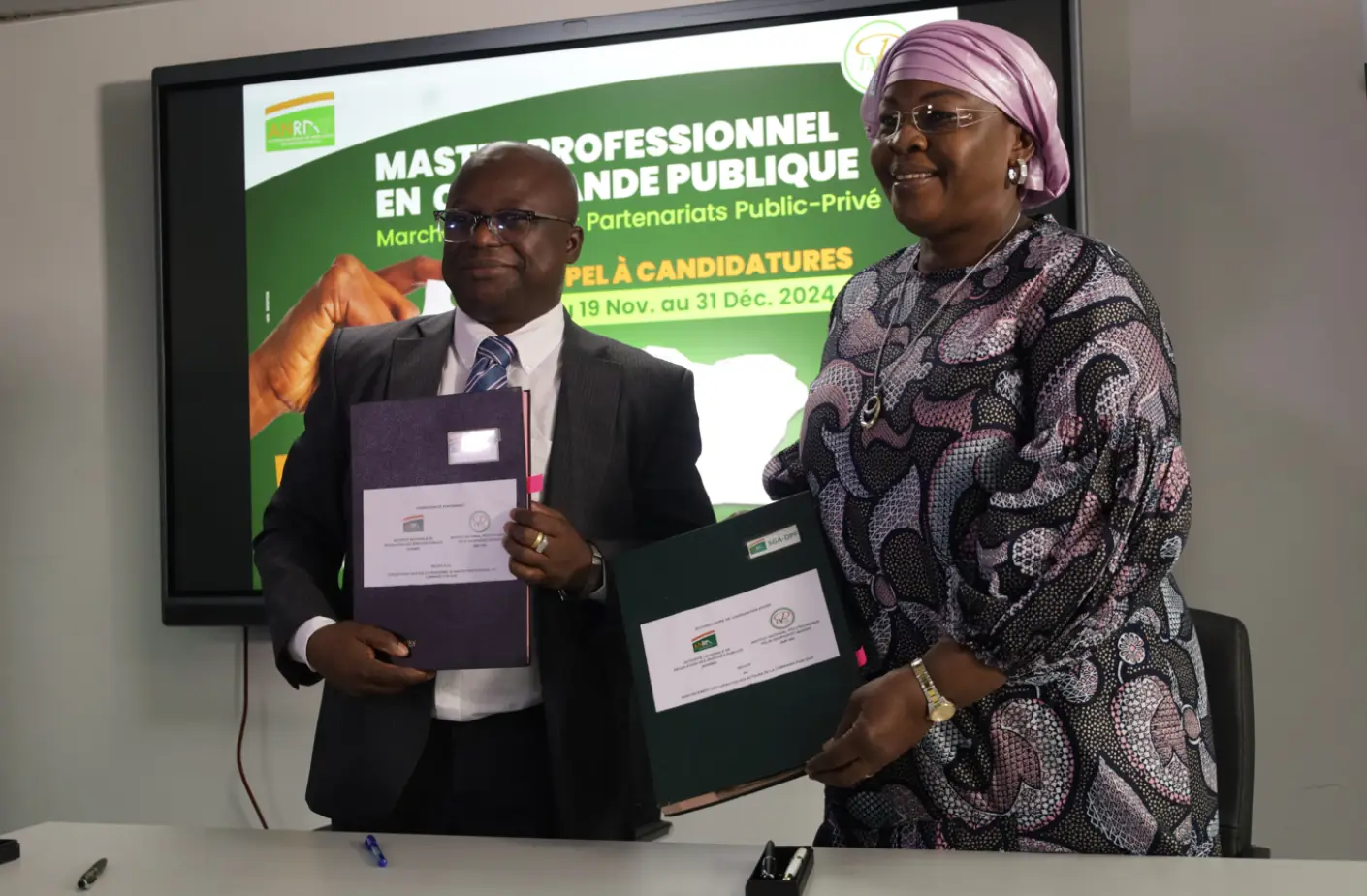 Professionnalisation des acteurs de la Commande Publique : l’ANRMP et l’INP-HB lancent le Master Professionnel en Commande Publique (MPCP)