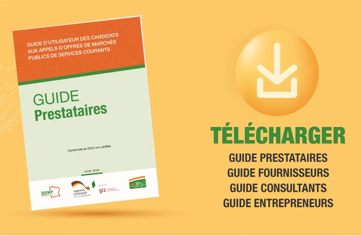 Guide d’utilisation des candidats aux appels d’offres de marchés publics