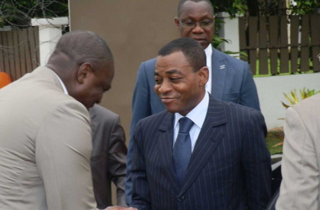 Cérémonie de présentation officielle du site internet de l’ANRMP Mardi 20 mars 2012 . Abidjan. Siege de l`Autorité Nationale de Régulation des Marchés Publics (ANRMP)