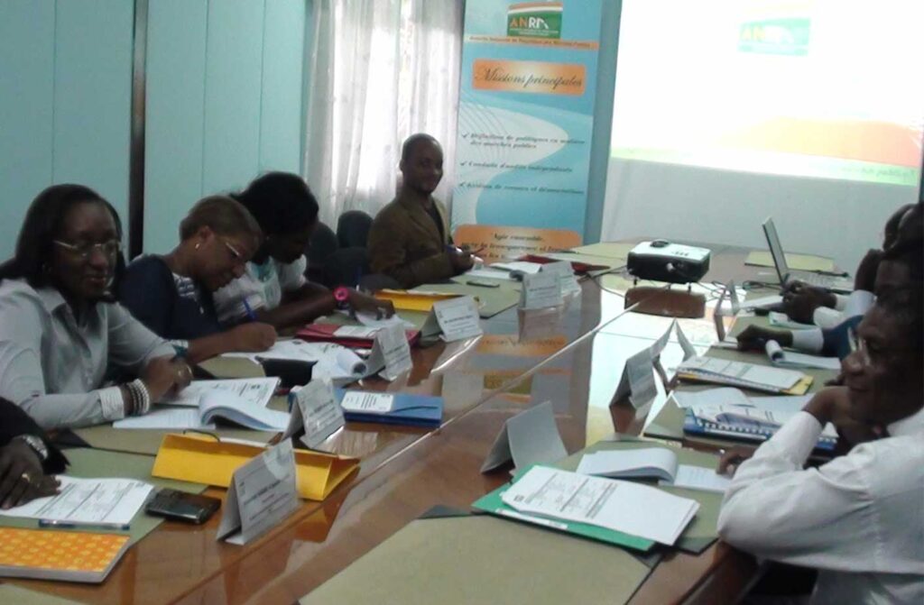 Formation des cadres de la Société Ivoirienne du Patrimoine Féroviaire – 27 juillet 2012