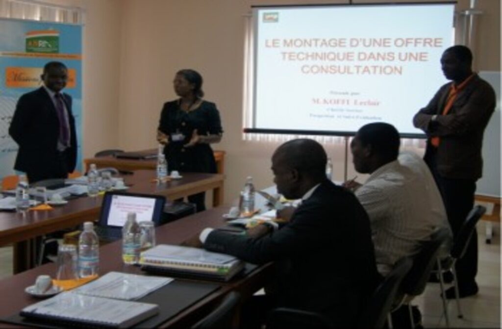 Les PME-PMI de la Chambre de Commerce et d’Industrie Française en Côte d’Ivoire (CCIF CI) instruites à l’élaboration d’une offre technique et financière – Jeudi 7 et vendredi 8 février 2013