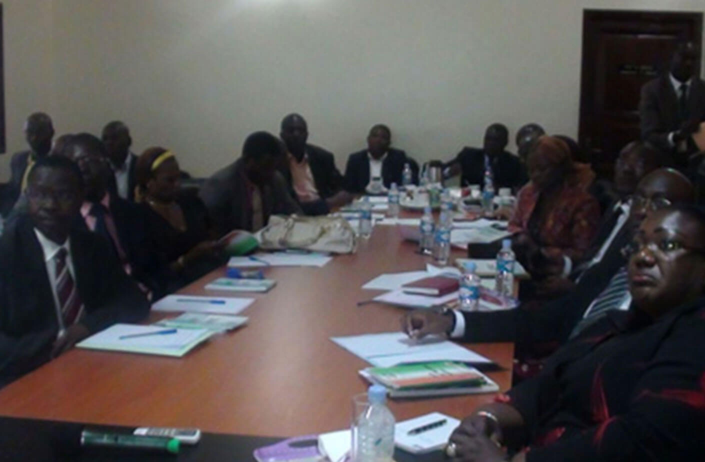 Le Ministère de la Salubrité Urbaine se forme à l’Autorité Nationale de Régulation des Marches Publics le 29 mai 2012