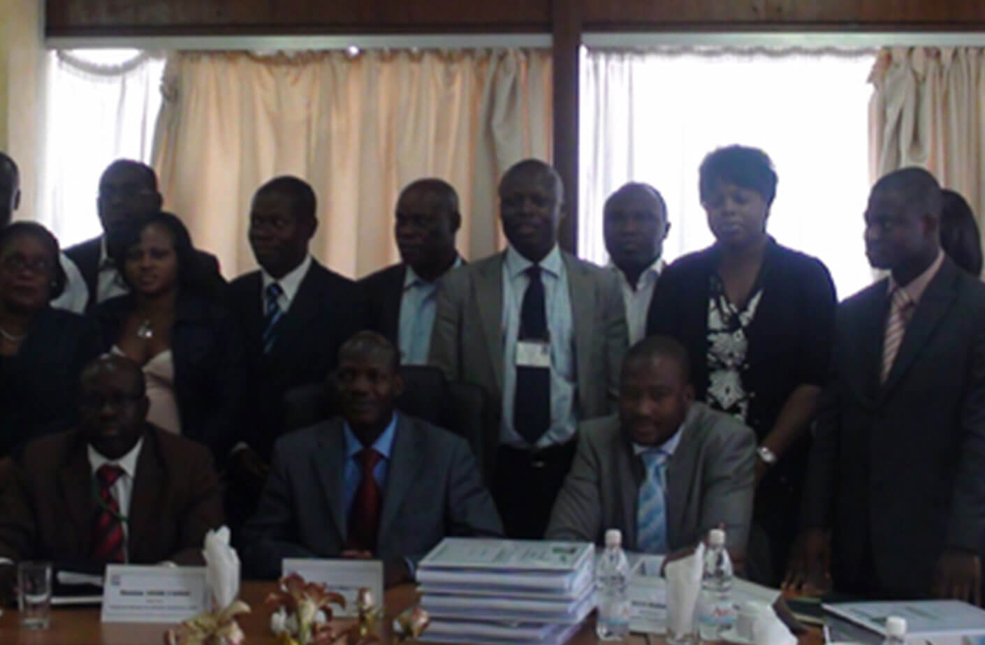 Les cadres de la Direction des Opérations des Collectivités Décentralisées (DOCD) s’imprègnent des procédures de régulation des marchés publics, le13 juillet 2012