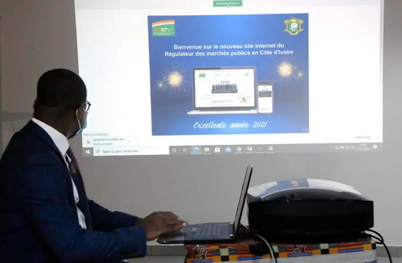 Marchés publics : L’ANRMP présente la nouvelle version de son site internet – jeudi 21 janvier 2021