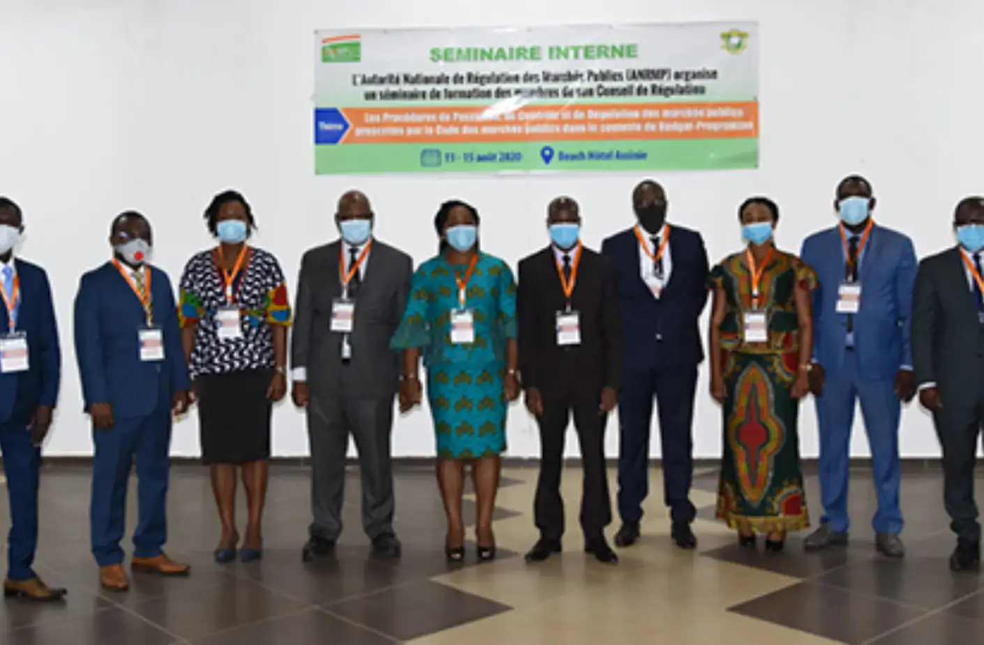 Nouveau Code des marchés publics et budget-programmes : le Conseil de Régulation de l’ANRMP renforce ses capacités – Du 12 au 14 août 2020