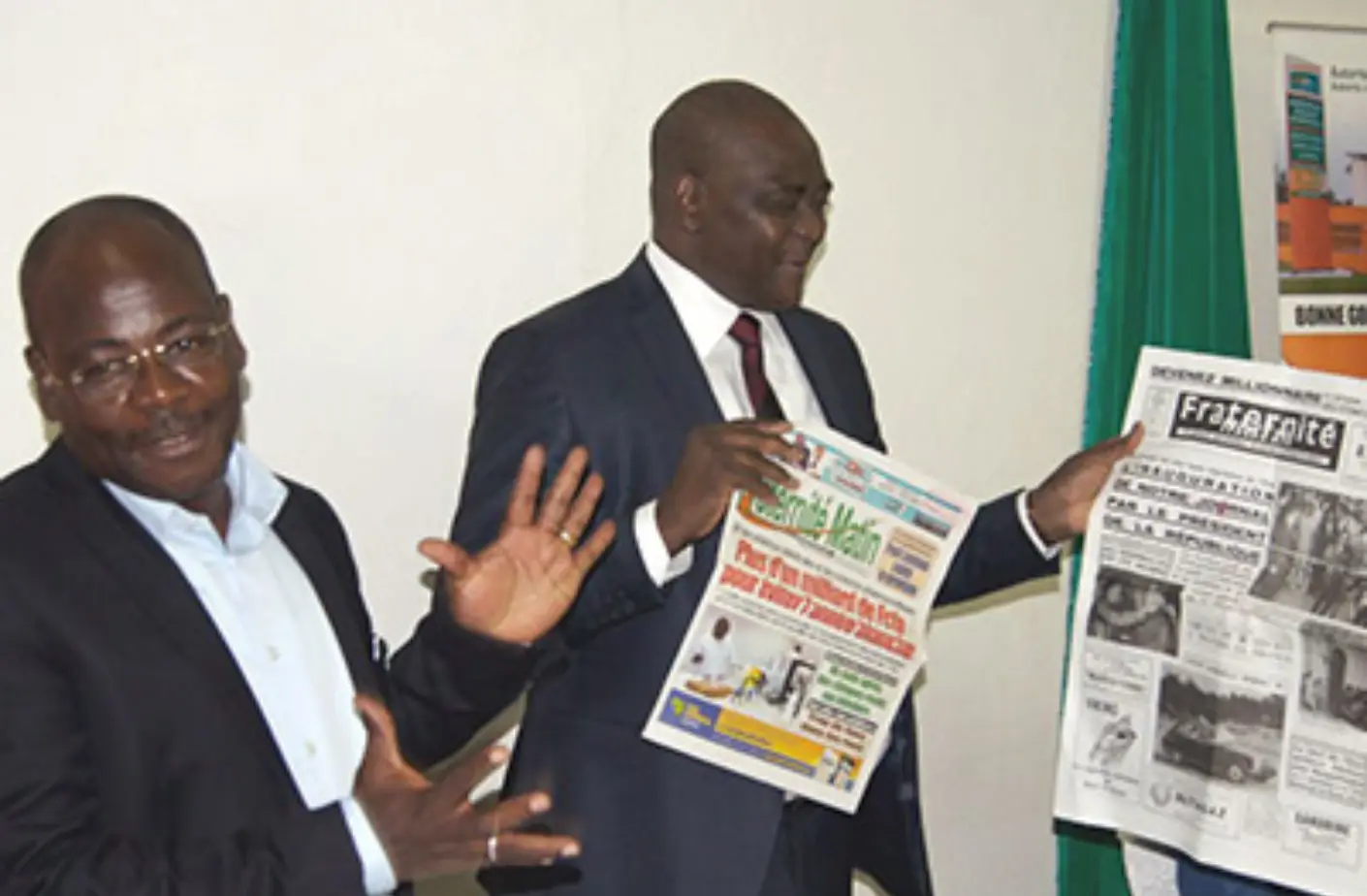 Le Président de l’ANRMP, invité des rédactions de Fraternité Matin – jeudi 14 avril 2016