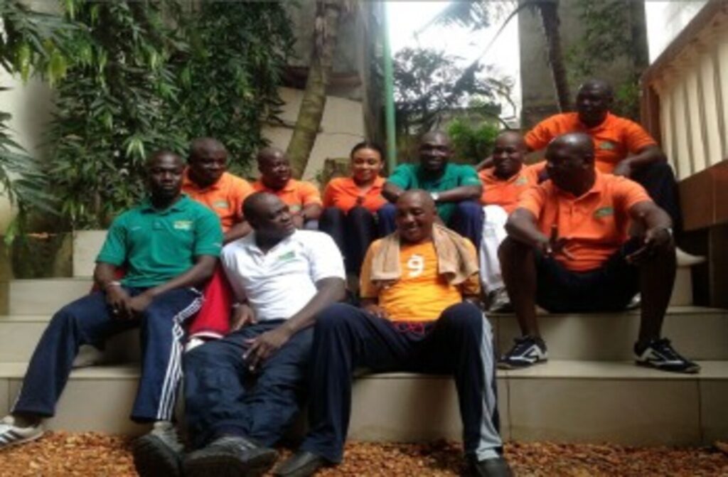 Détente sportive avec la légende Laurent POKOU- Lundi 04 novembre 2013